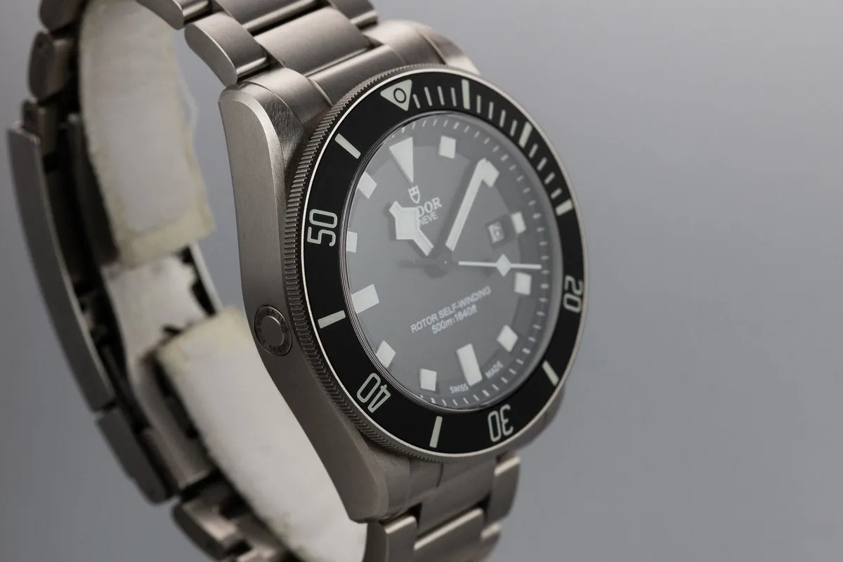 2016 Tudor Pelagos 25500TN Black Dial with Box and Papers