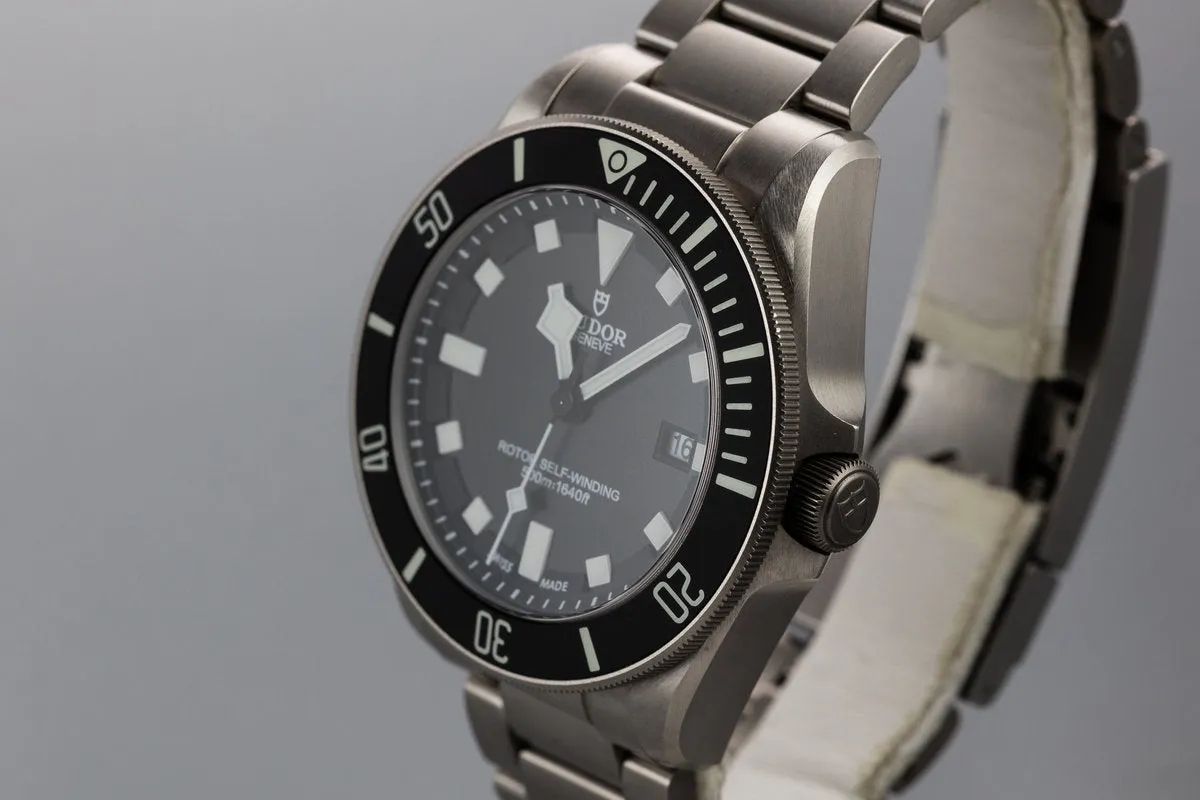 2016 Tudor Pelagos 25500TN Black Dial with Box and Papers