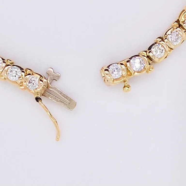 5 Carat Diamond Tennis Bracelet