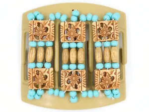 African Butterfly Thick Hair Comb - Tripla Blonde 09