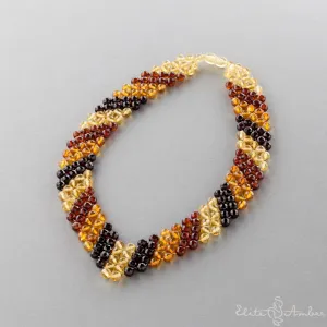 Amber necklace "Princess sunbeam"