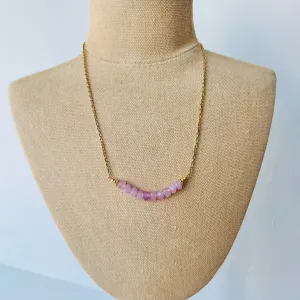 Amethyst Moon Necklace