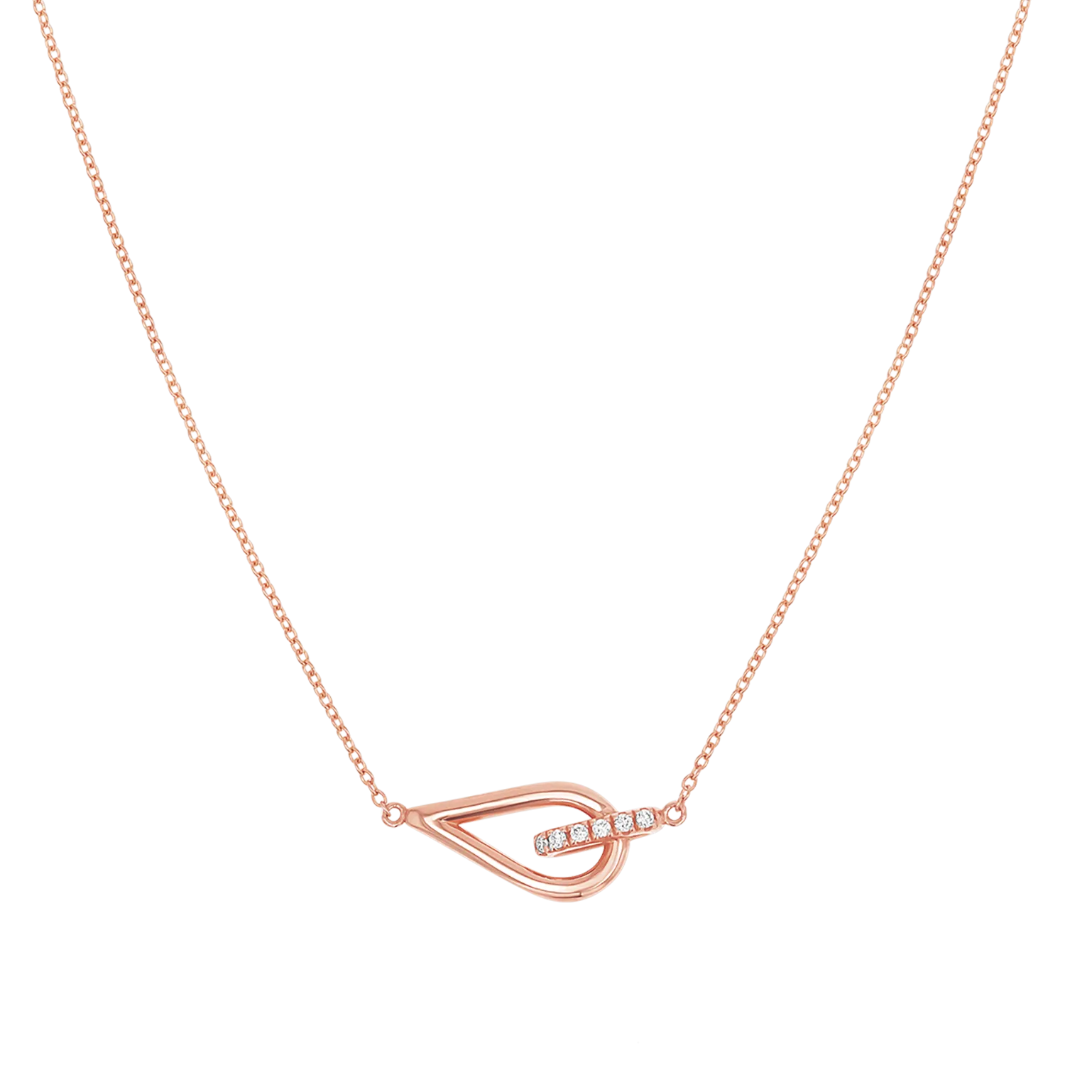 Anchor Knot Necklace