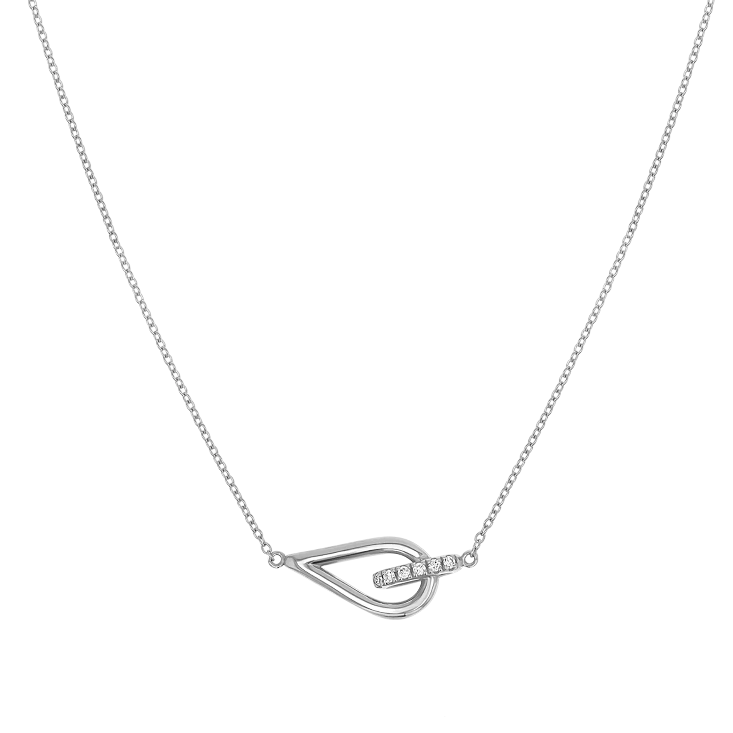 Anchor Knot Necklace