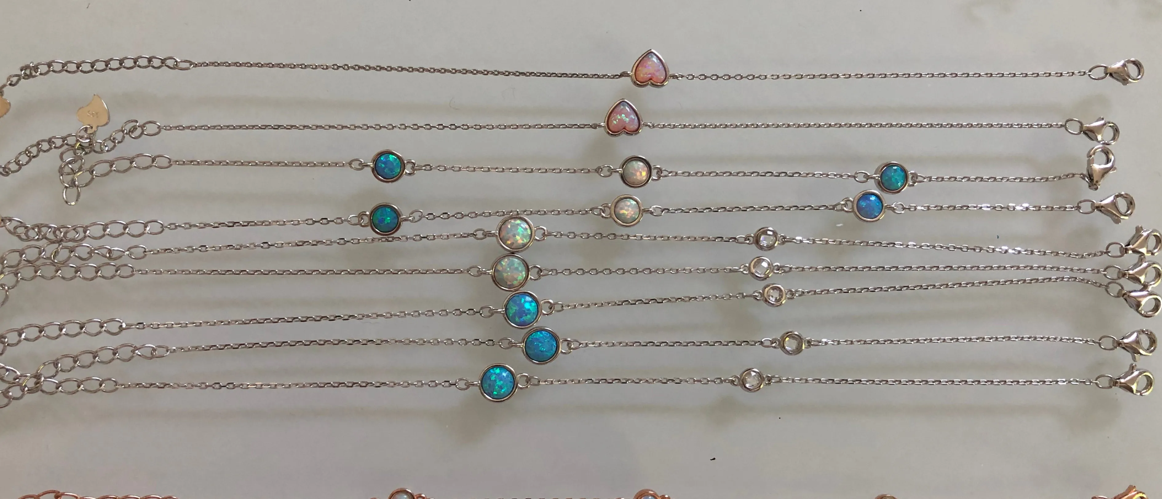 Bracelets with Opal stones