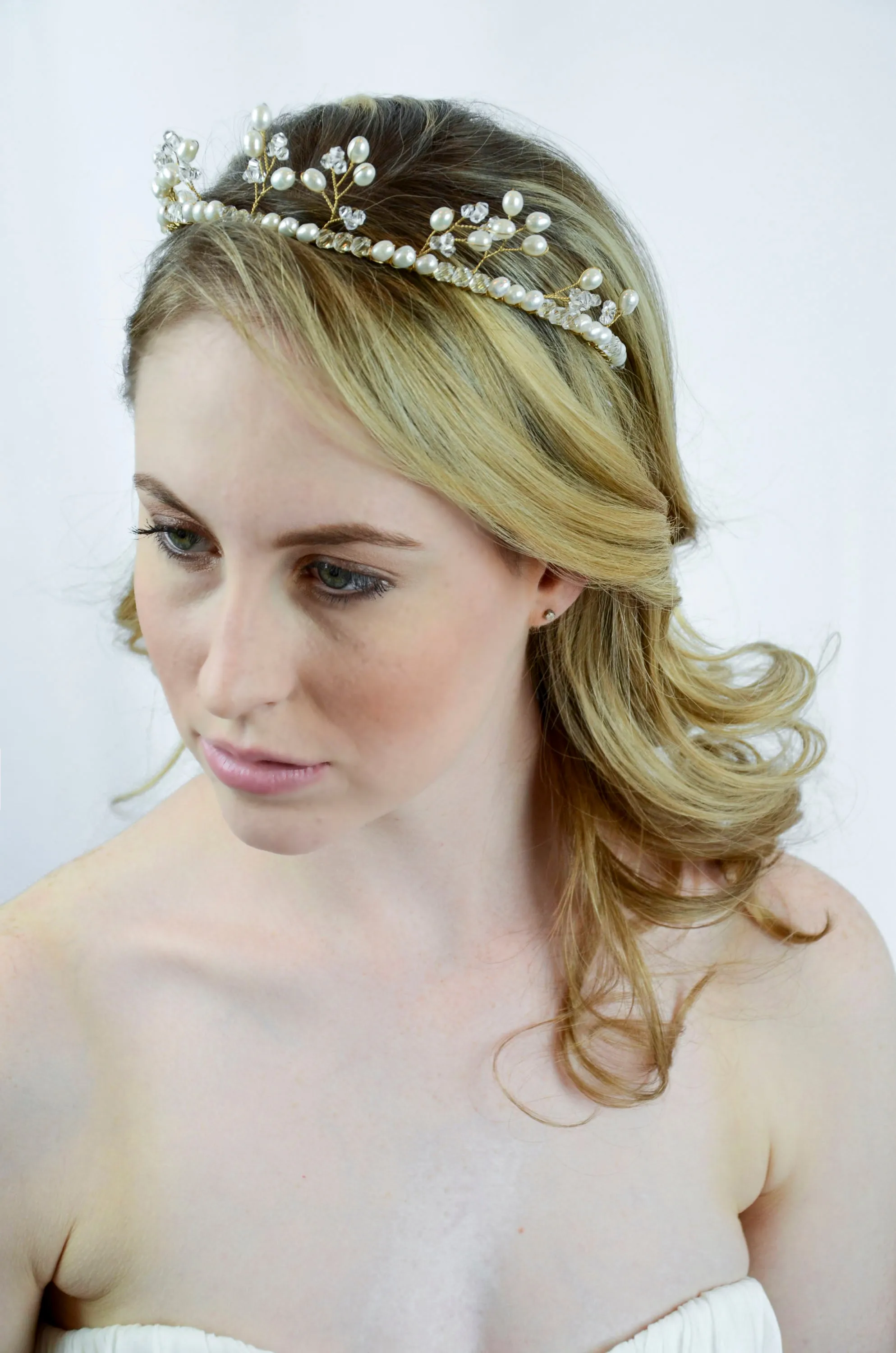 Bridal Pearl Tiara