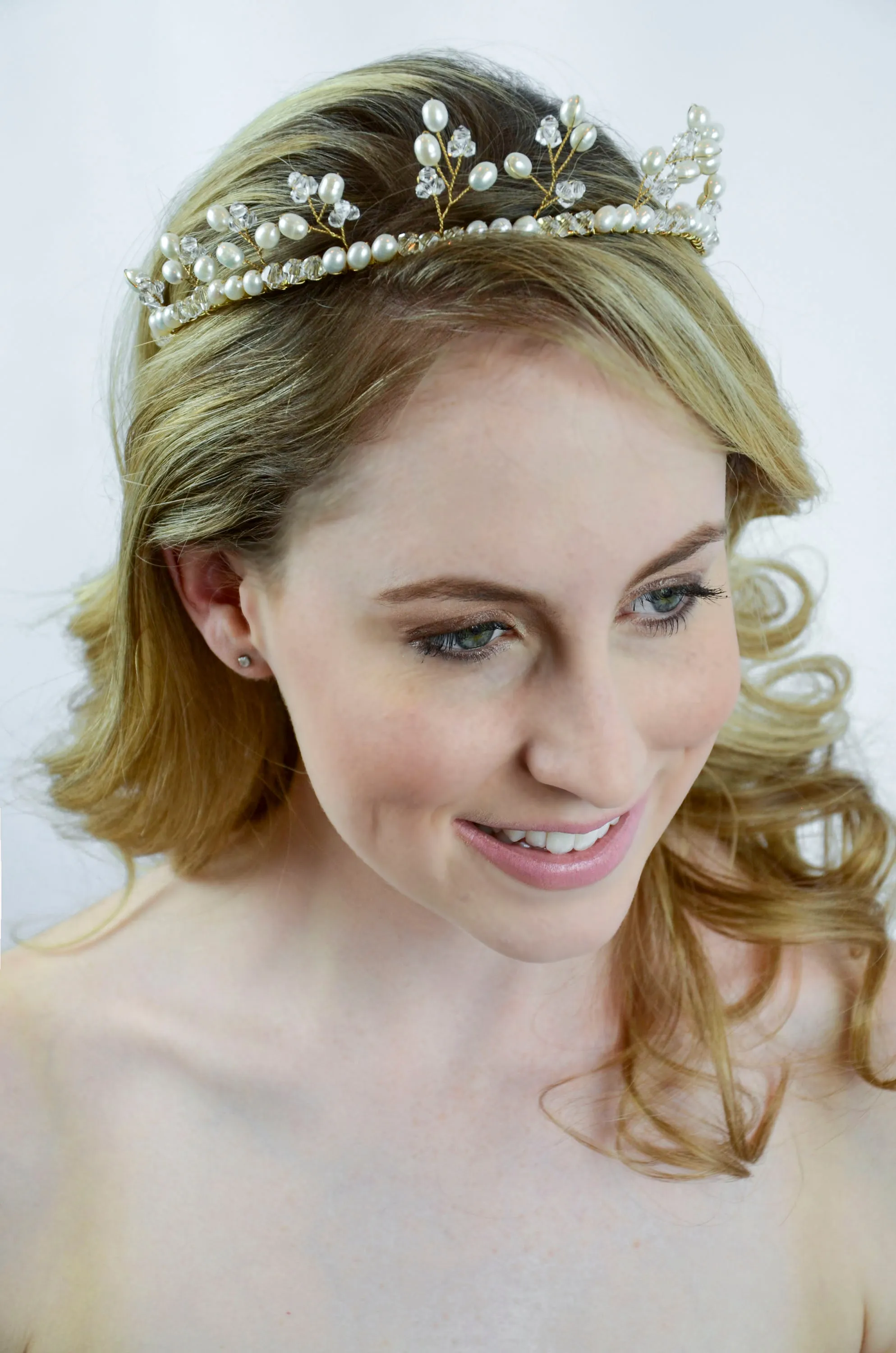 Bridal Pearl Tiara