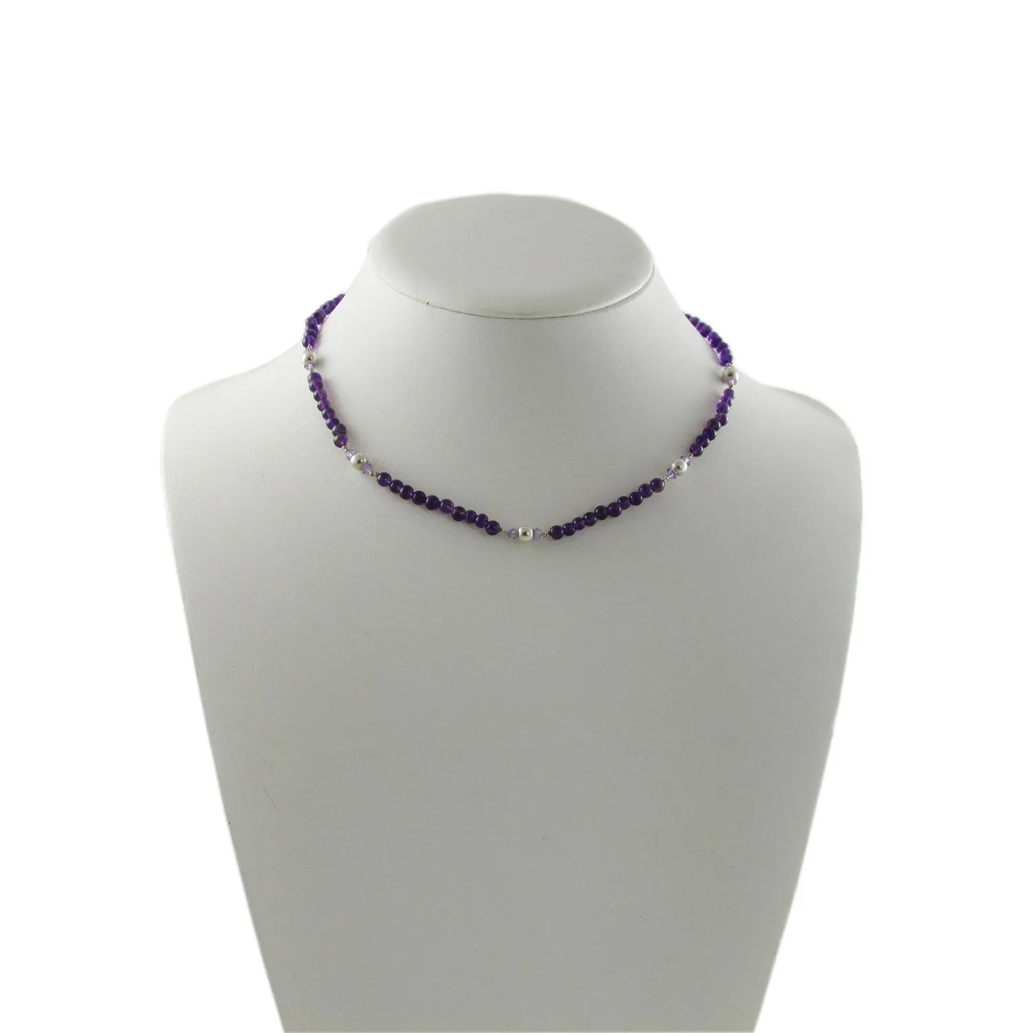 Carla Necklace - Amethyst