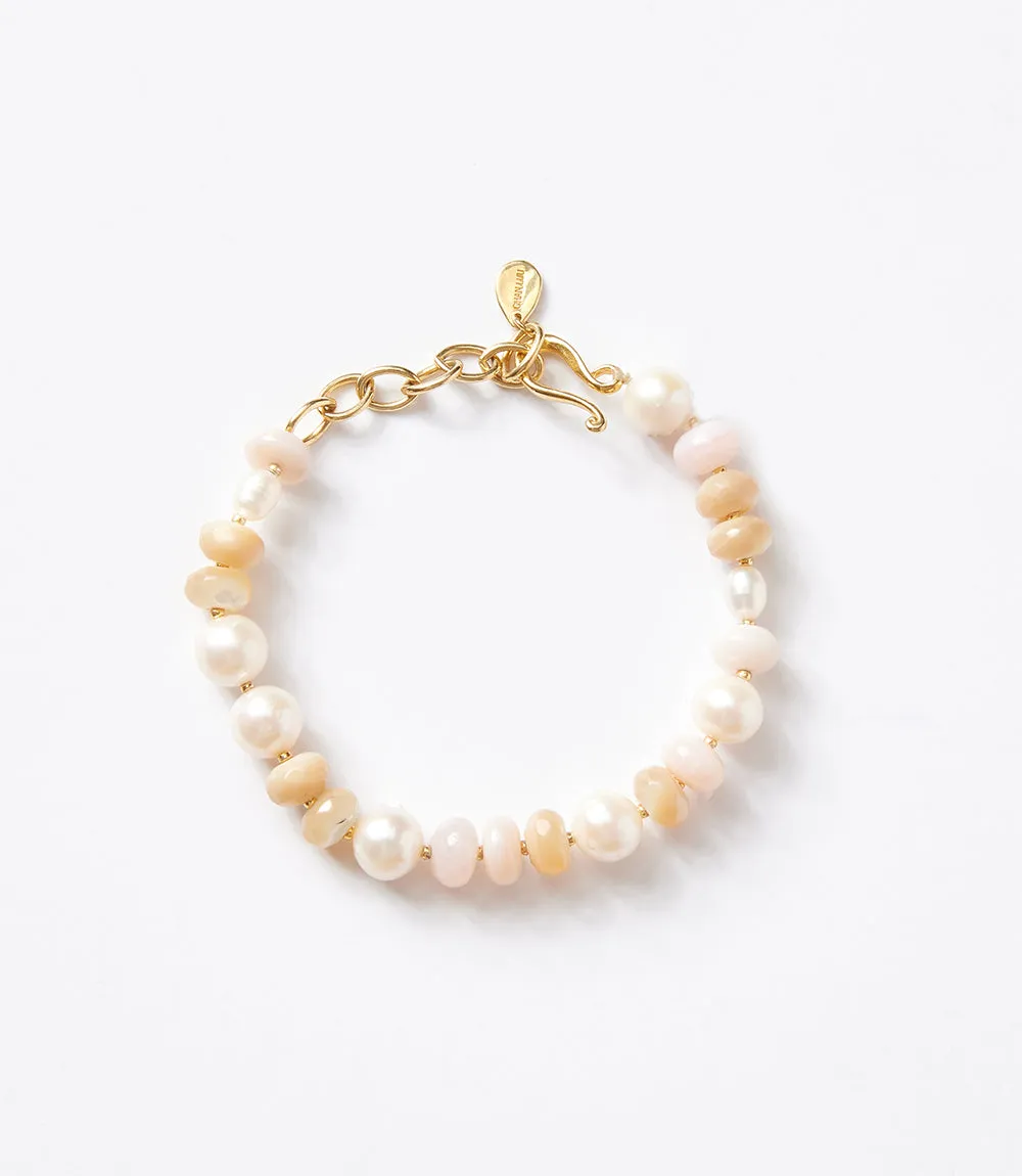 Chan Luu Pink Opal Beaded Bracelet