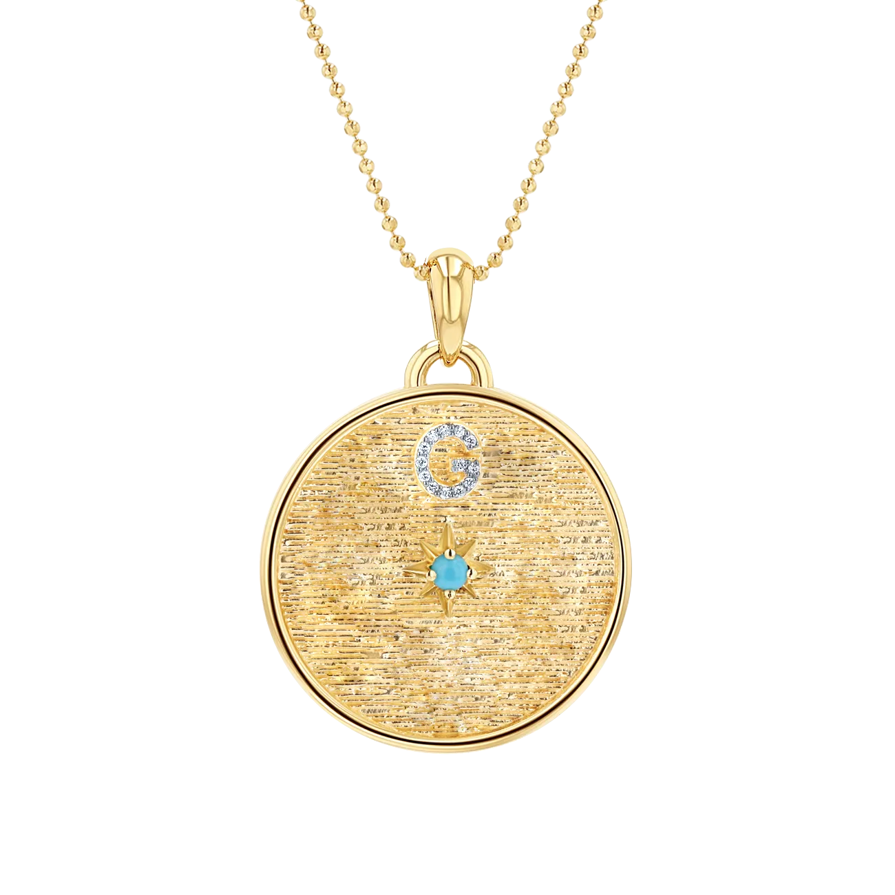 Circle of Life Diamond Multi Initial Necklace