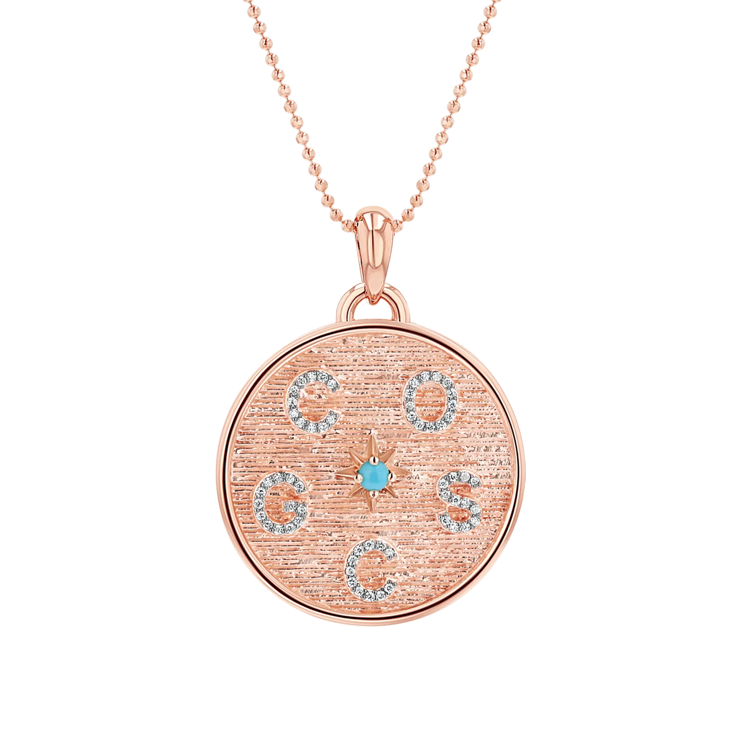 Circle of Life Diamond Multi Initial Necklace