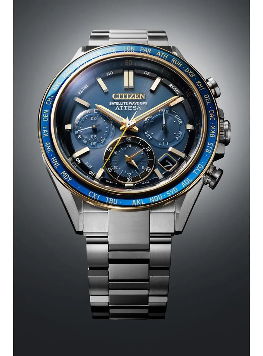 CITIZEN WATCH ATTESA ACT LINE “POWER OF NEPTUNE” CC4054-68L LIMITED EDITION MADE IN JAPAN JDM