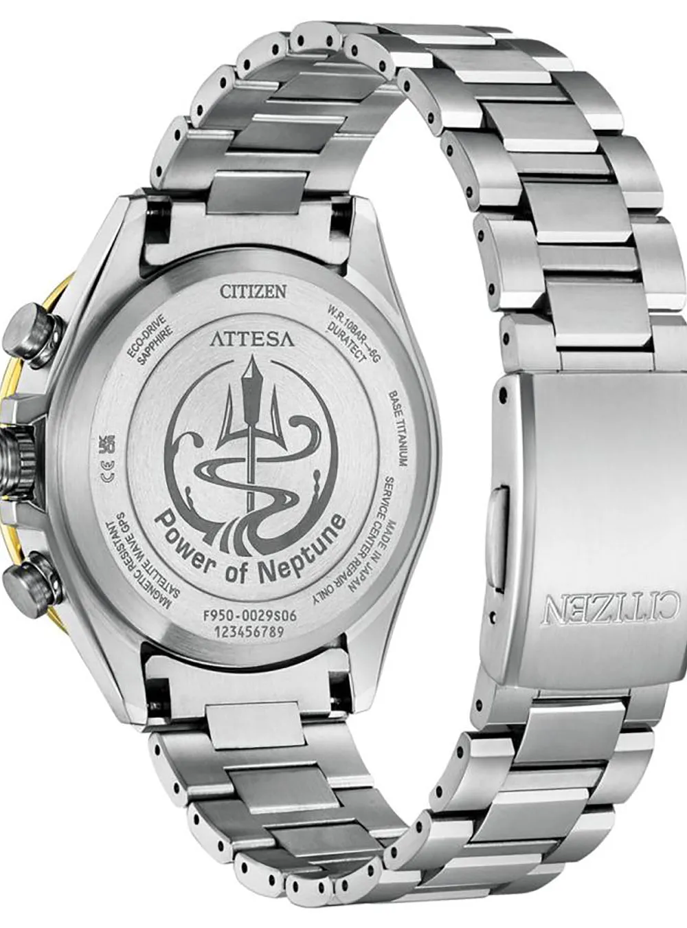 CITIZEN WATCH ATTESA ACT LINE “POWER OF NEPTUNE” CC4054-68L LIMITED EDITION MADE IN JAPAN JDM