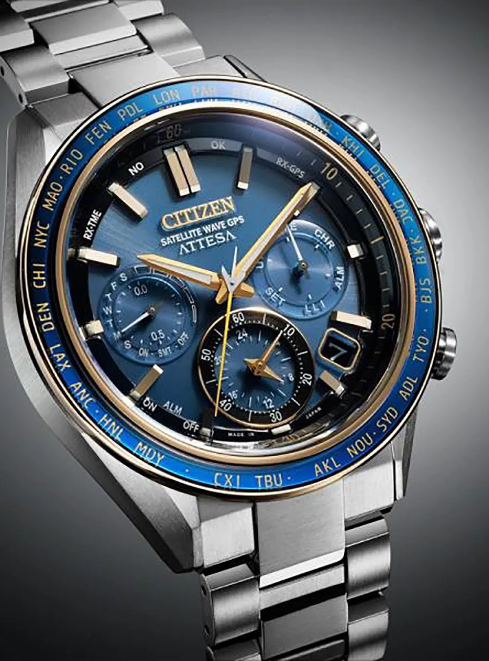 CITIZEN WATCH ATTESA ACT LINE “POWER OF NEPTUNE” CC4054-68L LIMITED EDITION MADE IN JAPAN JDM