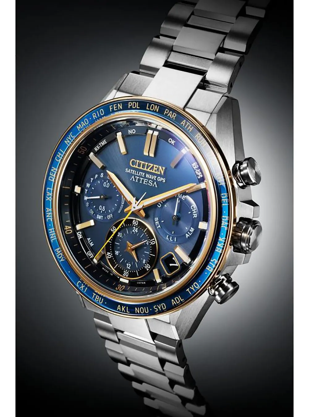 CITIZEN WATCH ATTESA ACT LINE “POWER OF NEPTUNE” CC4054-68L LIMITED EDITION MADE IN JAPAN JDM