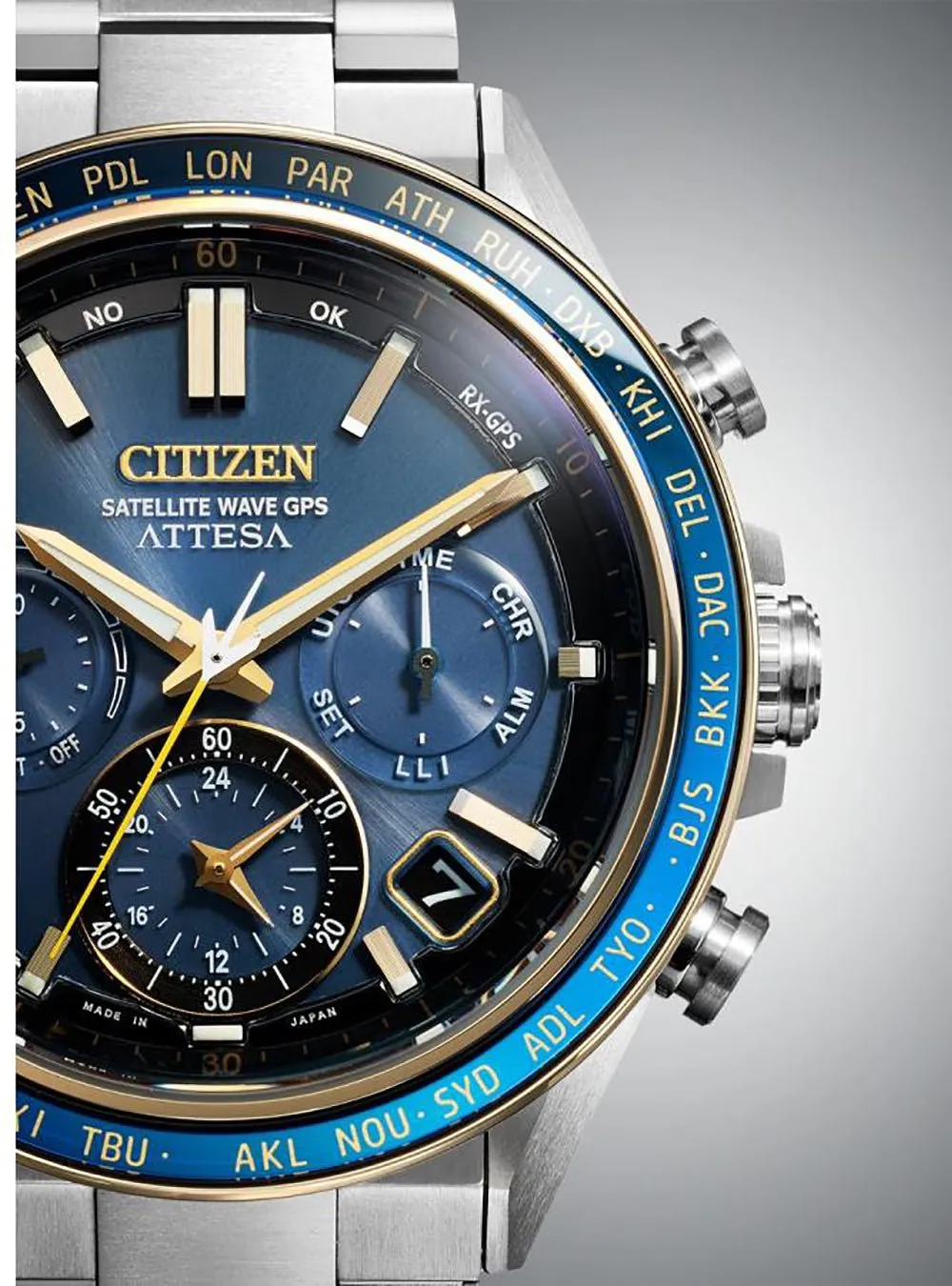 CITIZEN WATCH ATTESA ACT LINE “POWER OF NEPTUNE” CC4054-68L LIMITED EDITION MADE IN JAPAN JDM