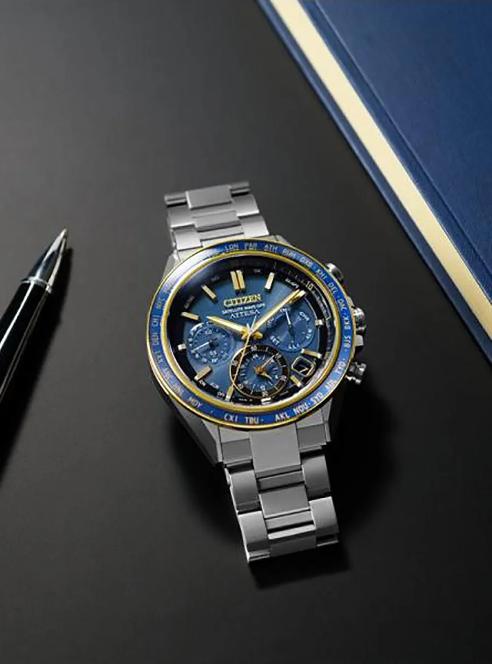 CITIZEN WATCH ATTESA ACT LINE “POWER OF NEPTUNE” CC4054-68L LIMITED EDITION MADE IN JAPAN JDM