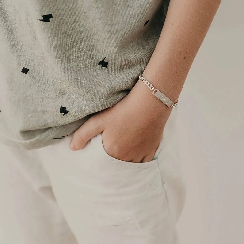 Classic ID Bracelet - Silver