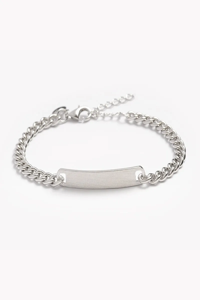 Classic ID Bracelet - Silver