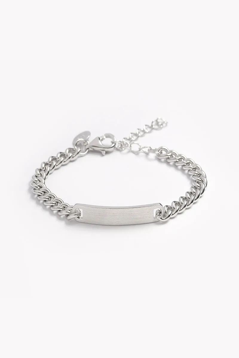 Classic ID Bracelet - Silver