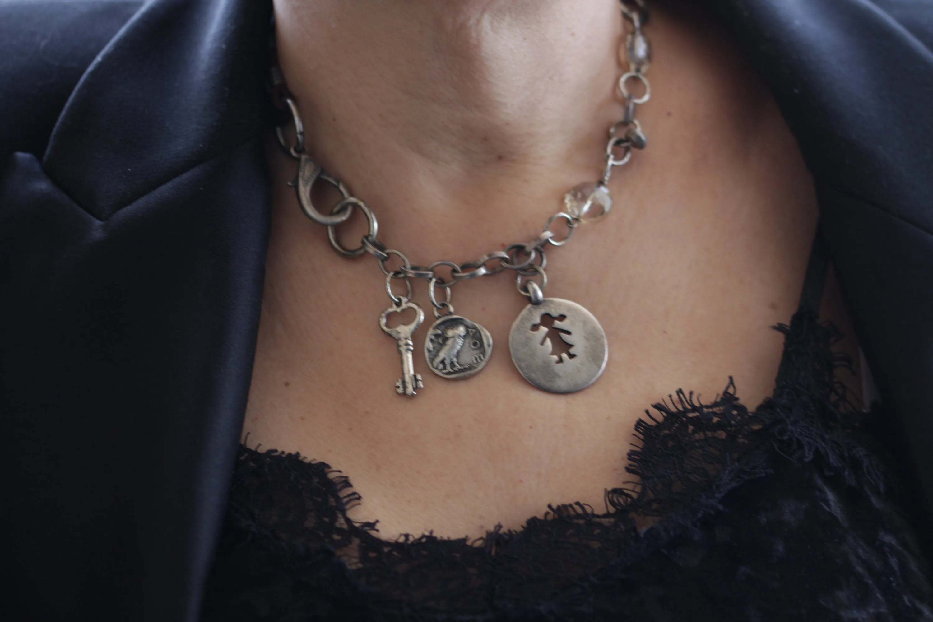 COIN KEY NECKLACE