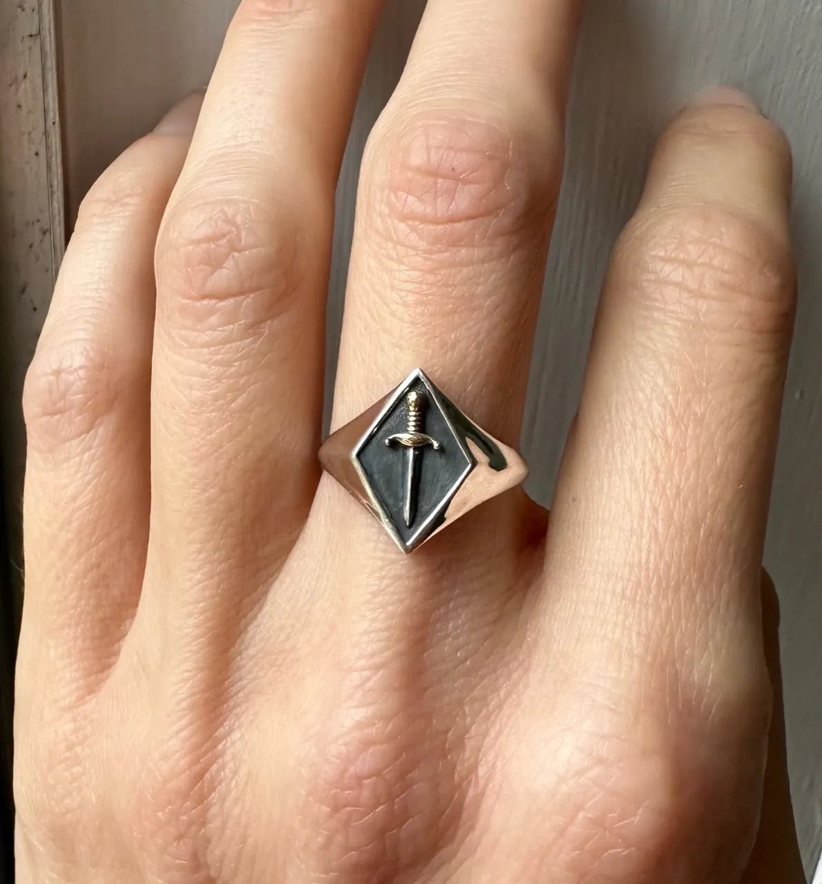 Dagger Signet Ring