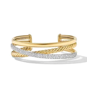 David Yurman 20mm Crossover Cuff Bracelet