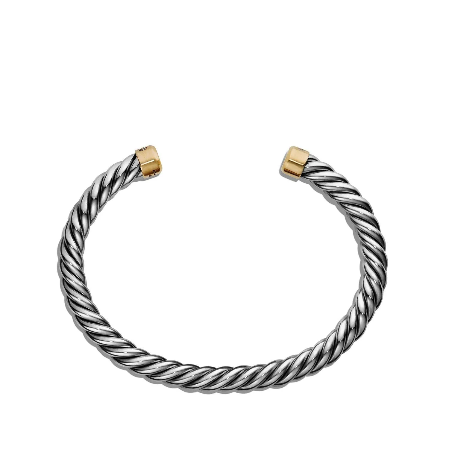 David Yurman Men's Cuff Bracelet with 18K Gold