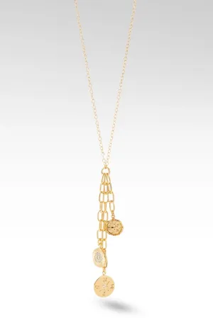 Direct My Path Necklace™ in White Zircon