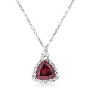 Emana 14mm Ruby Pendant | 6.9ct