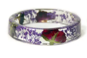 Enchanted Rose Resin Bracelet