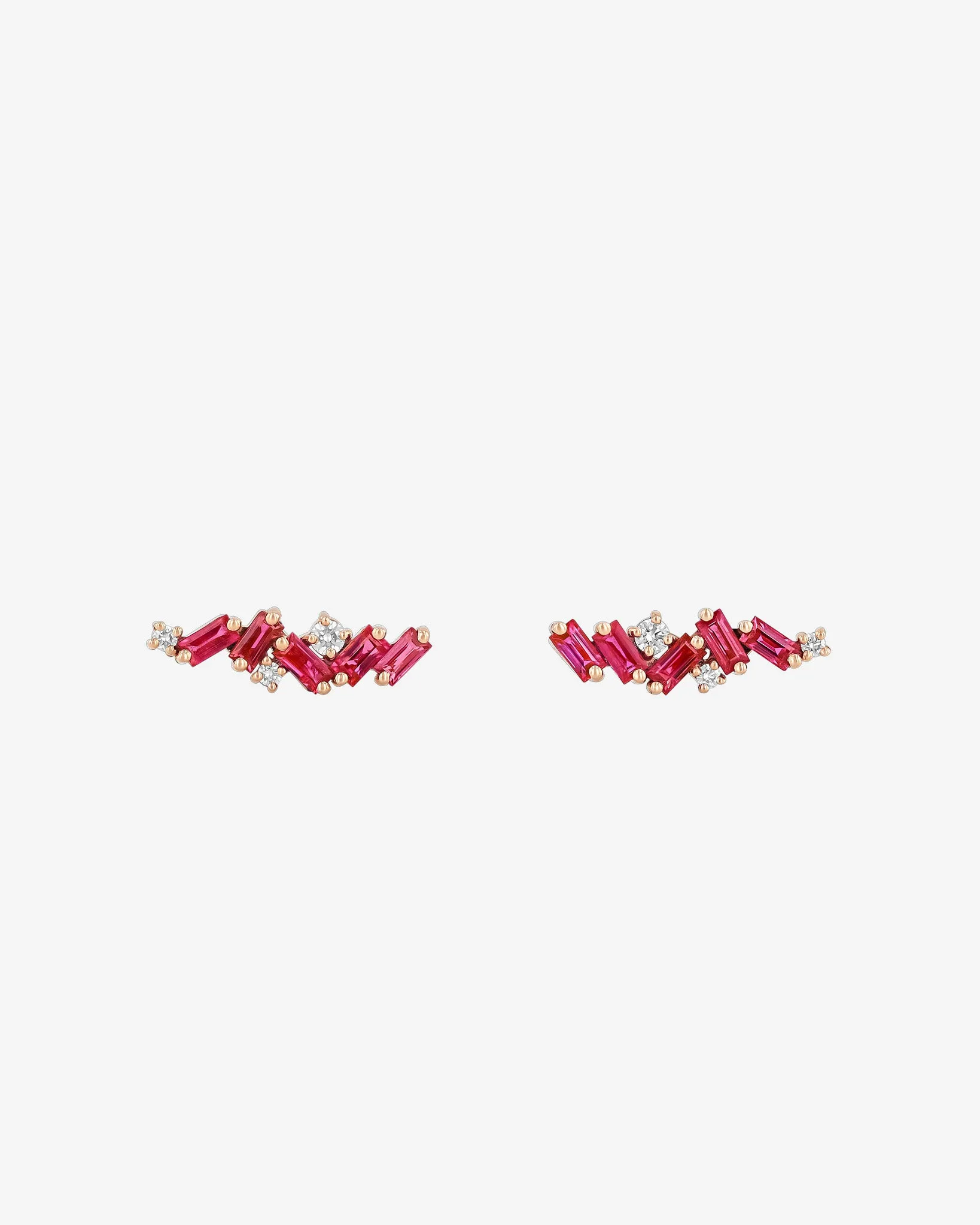 Frenzy Ruby Studs