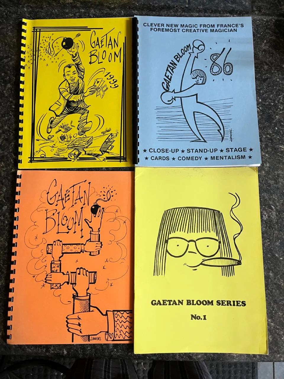 Gaetan Bloom Set of 4 Lecture Notes