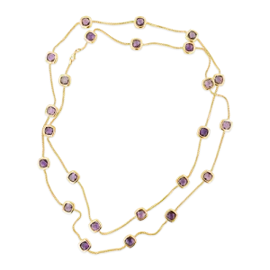 Gold & Amethyst Necklace