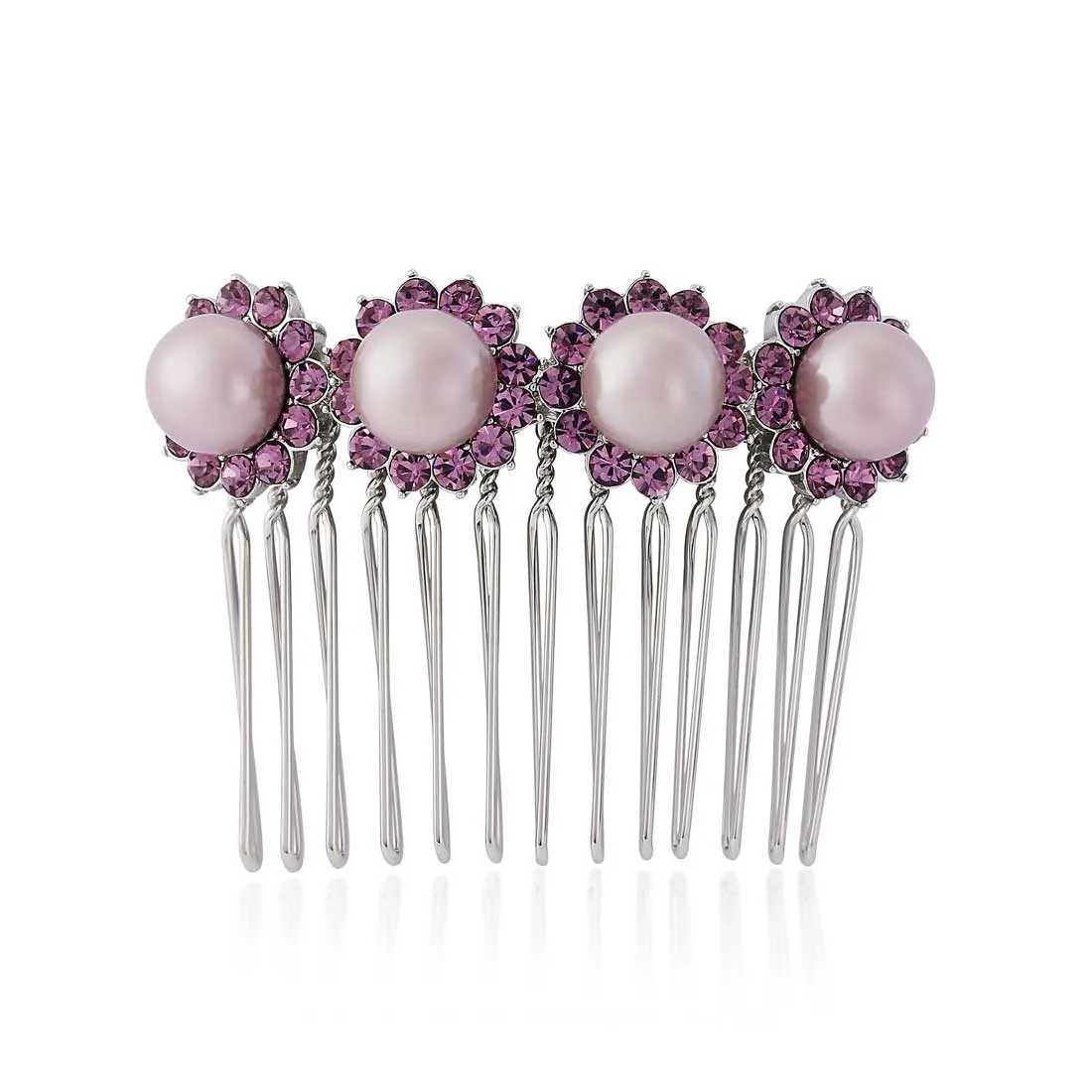 Haze of Amethyst Hair Comb