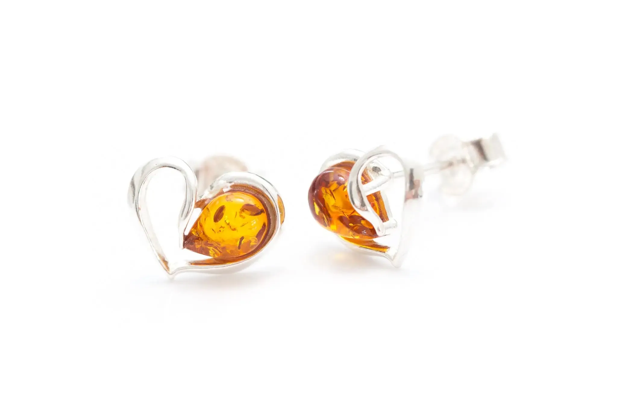 Heart Stud Earrings