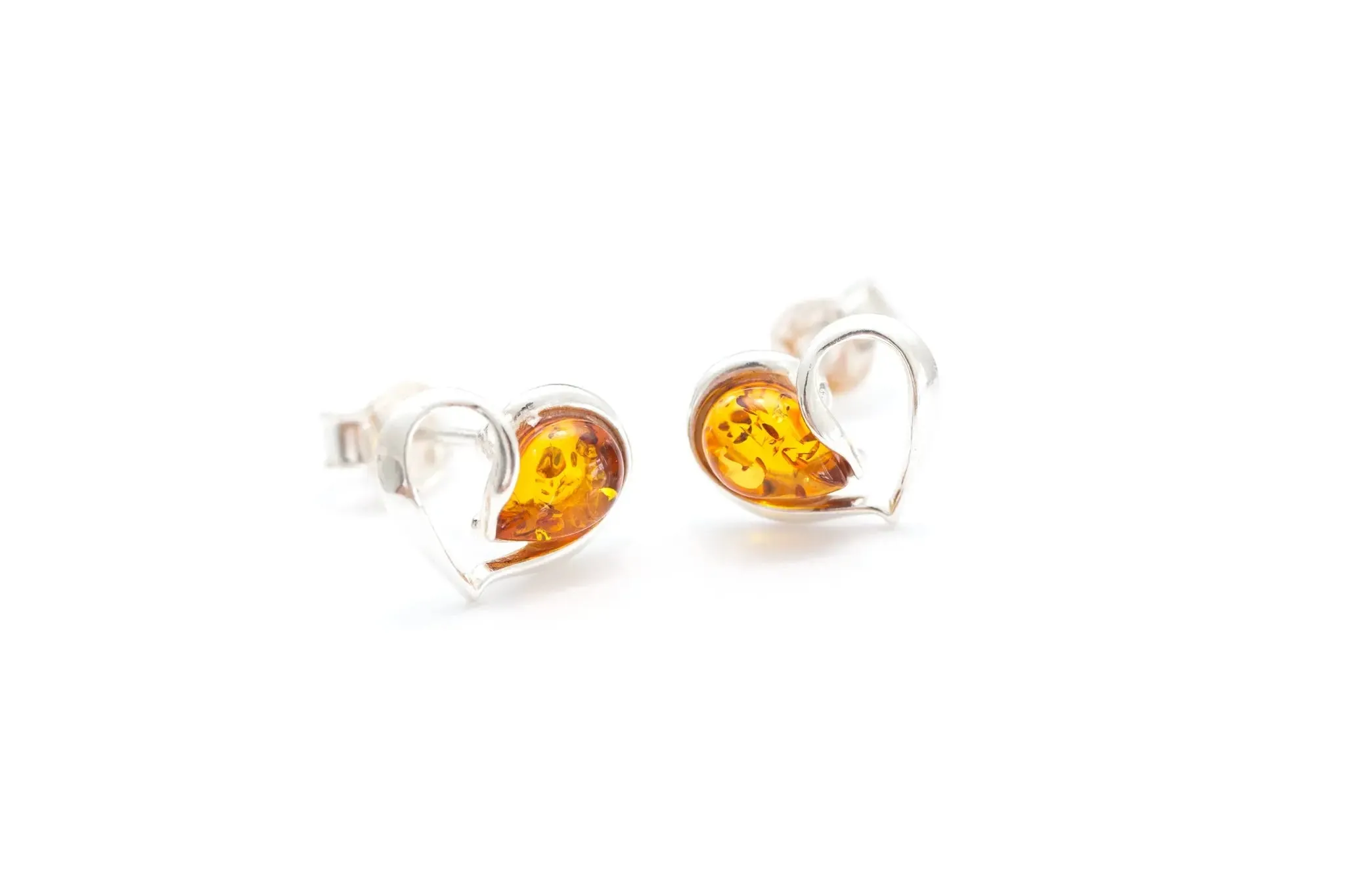 Heart Stud Earrings