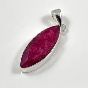 Indian Ruby Pendant