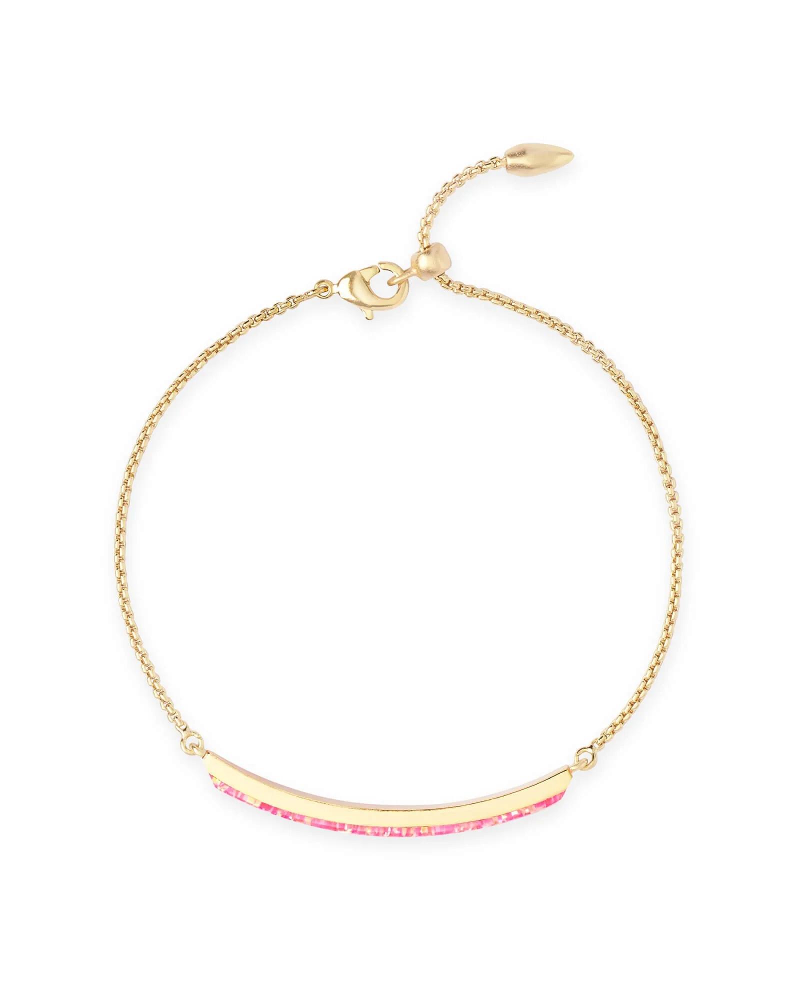 Kendra Scott Eloise Ann Bracelet - Gold Hot Pink