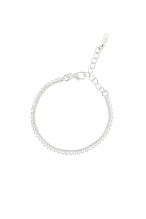 Lace Chain Bracelet - Silver