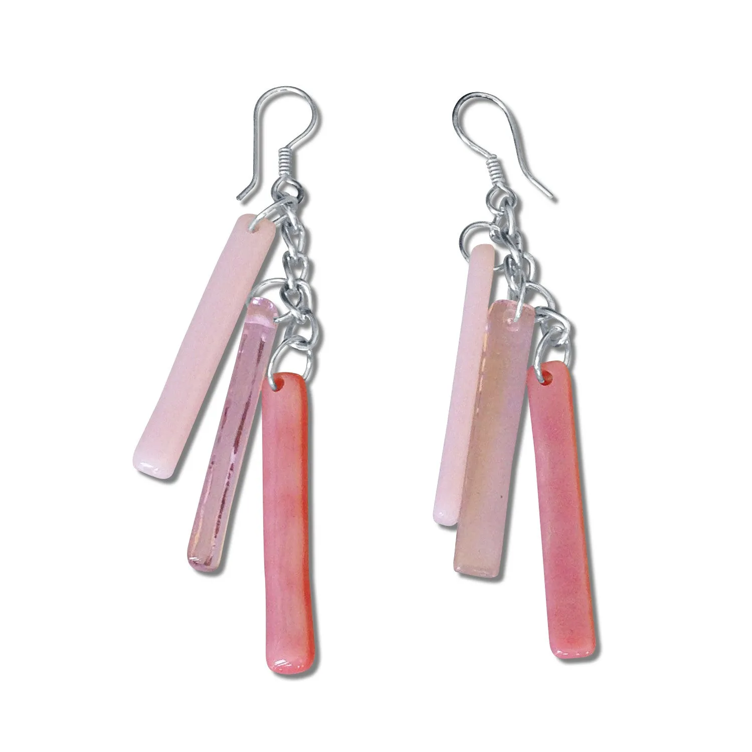 LTRAC Glass Earrings - Cherry