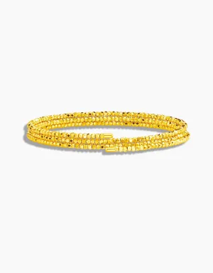 LVC 9IN Elin 999 Gold Bangle