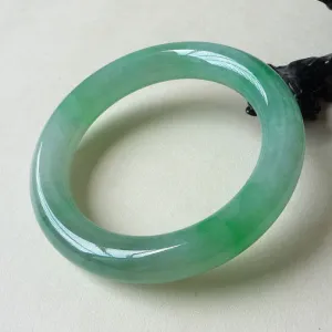 Natural Jade Bangle Jadeite Bangle Internal Diameter 56.7mm BER383