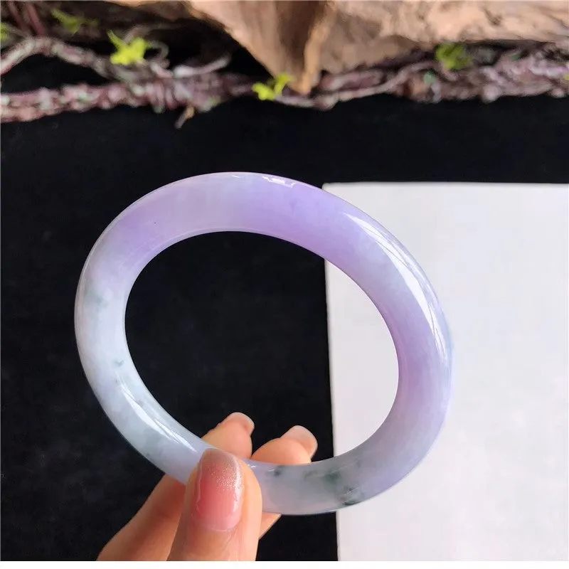 Natural Jade Bangle Jadeite Bangle Internal Diameter 57.1mm 13H31105-2