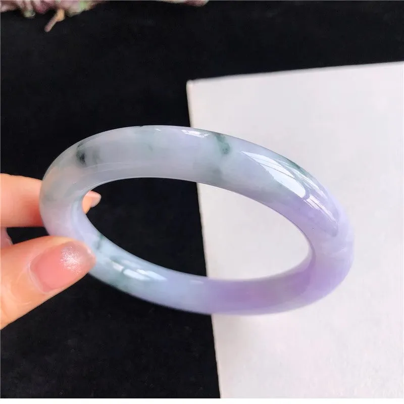 Natural Jade Bangle Jadeite Bangle Internal Diameter 57.1mm 13H31105-2