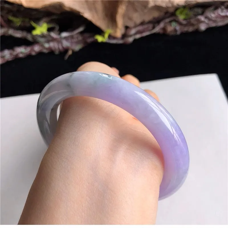 Natural Jade Bangle Jadeite Bangle Internal Diameter 57.1mm 13H31105-2