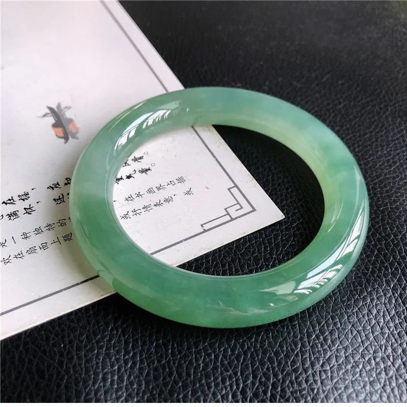 Natural Jade Bangle Jadeite Bangle Internal Diameter 57.6mm Q732927