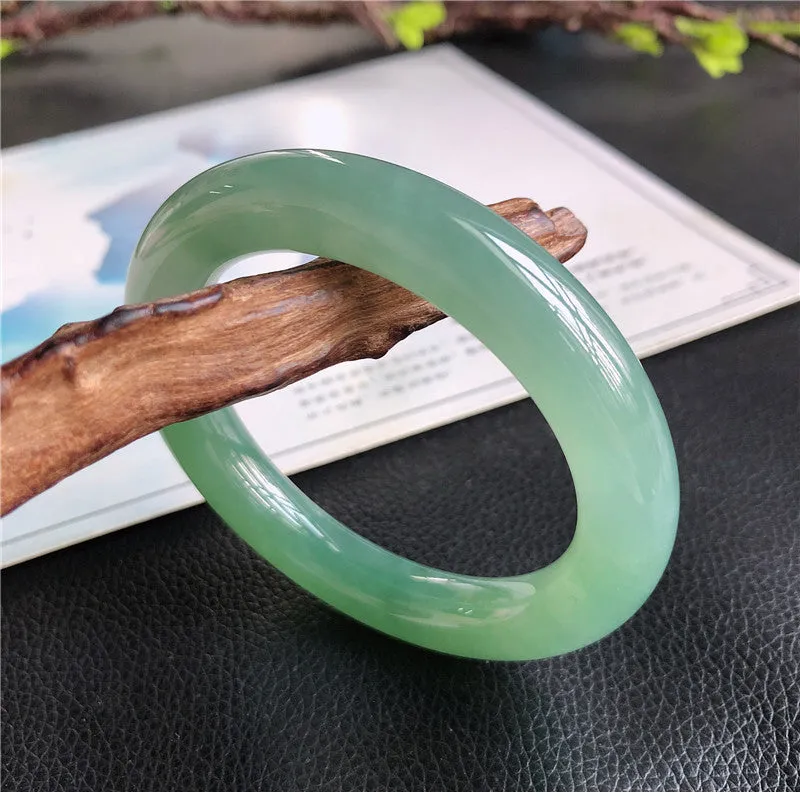 Natural Jade Bangle Jadeite Bangle Internal Diameter 57.6mm Q732927