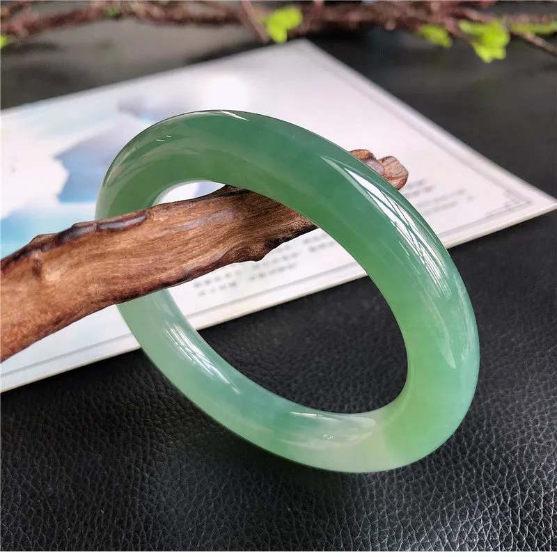 Natural Jade Bangle Jadeite Bangle Internal Diameter 57.6mm Q732927