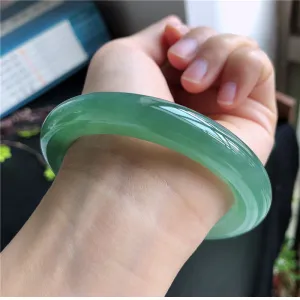 Natural Jade Bangle Jadeite Bangle Internal Diameter 57.6mm Q732927